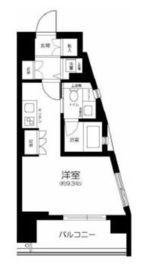 ラ・コスタ新宿余丁町 7階 間取り図