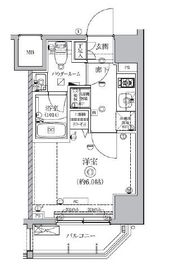 QUALITAS南大井 (クオリタス南大井) 601 間取り図