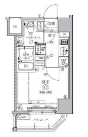 QUALITAS南大井 (クオリタス南大井) 208 間取り図