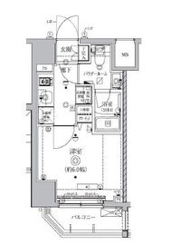 QUALITAS南大井 (クオリタス南大井) 604 間取り図