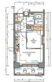 HY's浅草 (ハイズ浅草) 2階 間取り図