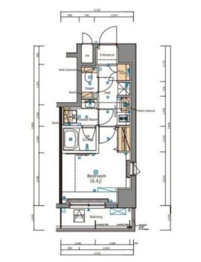 HY's浅草 (ハイズ浅草) 3階 間取り図