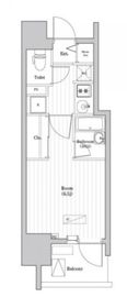 大森海岸レジデンス 1004 間取り図