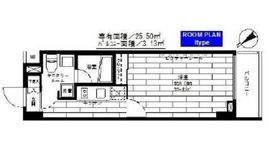 ステージグランデ茅場町 6階 間取り図