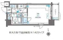 ZOOM新大久保 5階 間取り図