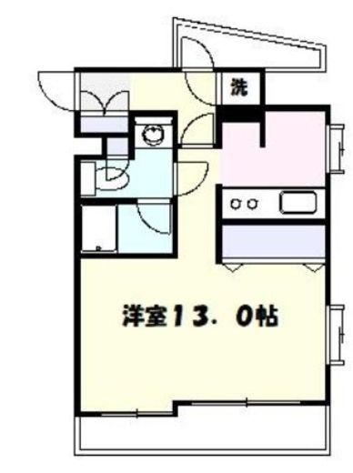 グラーサ渋谷松濤 4階 間取り図