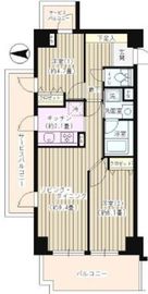 ベルジュ弥生町 603 間取り図