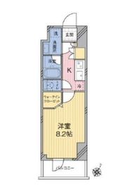 MODIER HATAGAYA (モディア幡ヶ谷) 709 間取り図