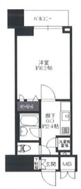 東京蒲田スクエアタワー 5階 間取り図