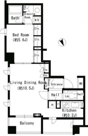 パークアクシス学芸大学 703 間取り図