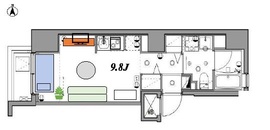 ラグーナ三田 801 間取り図