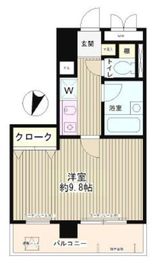 エスタシオン西新宿 303 間取り図
