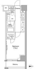 ザ・パークハビオ高円寺レジデンス 105 間取り図