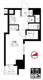 プレール・ドゥーク銀座イースト 2階 間取り図