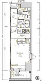 ARKMARK蔵前 (アークマーク蔵前) 202 間取り図