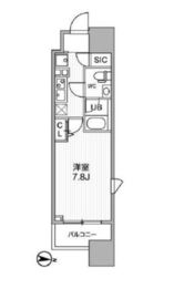 ALTERNA亀戸 (オルタナ亀戸) 804 間取り図