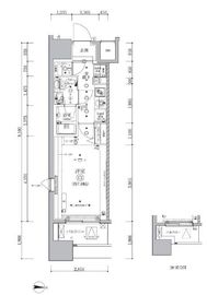 ALTERNA亀戸 (オルタナ亀戸) 701 間取り図