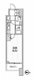 ALTERNA亀戸 (オルタナ亀戸) 702 間取り図