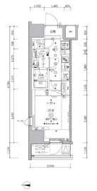 ALTERNA亀戸 (オルタナ亀戸) 1305 間取り図
