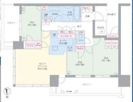 ベイズタワー＆ガーデン 20階 間取り図