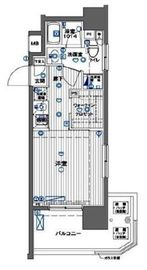 ル・リオン豊洲ウォーターフロント 3階 間取り図