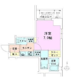 東陽町レジデンス壱番館 4階 間取り図