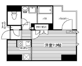 びゅうリエットグラン新宿戸山 305 間取り図