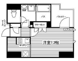 びゅうリエットグラン新宿戸山 304 間取り図