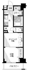 日神デュオステージ浅草三筋 7階 間取り図