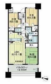 東京メガシティ 13階 間取り図