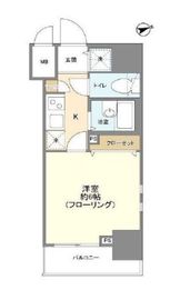 ガーラ日本橋一丁目 14階 間取り図