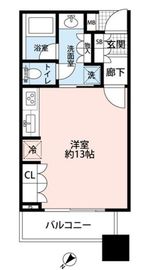 ステーションガーデンタワー 14階 間取り図