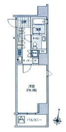 コンシェリア恵比寿 4階 間取り図