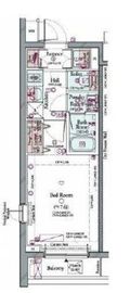 コンシェリア品川南 THE GRAND RESIDENCE 5階 間取り図