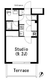 ラティエラ乃木坂 202 間取り図