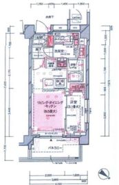 ルジェンテ荻窪 7階 間取り図