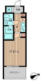 レジディア大森 402 間取り図
