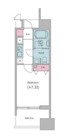 レジディア島津山 102 間取り図