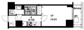 エスティメゾン押上 203 間取り図