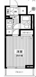 アヴァンティーク東銀座 7階 間取り図