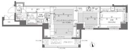 ZOOM大塚 4階 間取り図