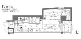 ZOOM大塚 2階 間取り図