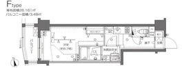 ZOOM大塚 2階 間取り図