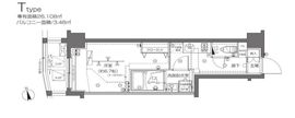 ZOOM大塚 3階 間取り図