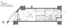 ZOOM大塚 4階 間取り図