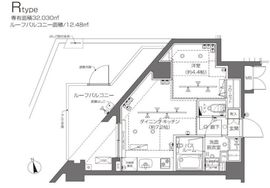 ZOOM大塚 3階 間取り図