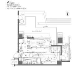 ZOOM大塚 6階 間取り図