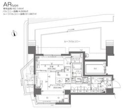 ZOOM大塚 9階 間取り図