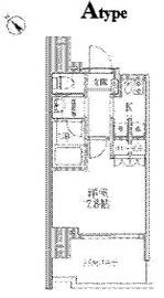 レジディア文京本郷3 601 間取り図