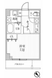 ALTERNA池袋EAST (オルタナ池袋イースト) 102 間取り図